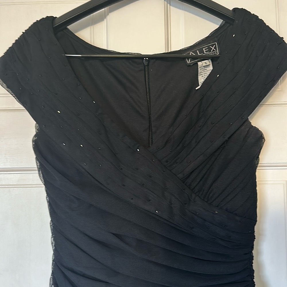 Black formal gown